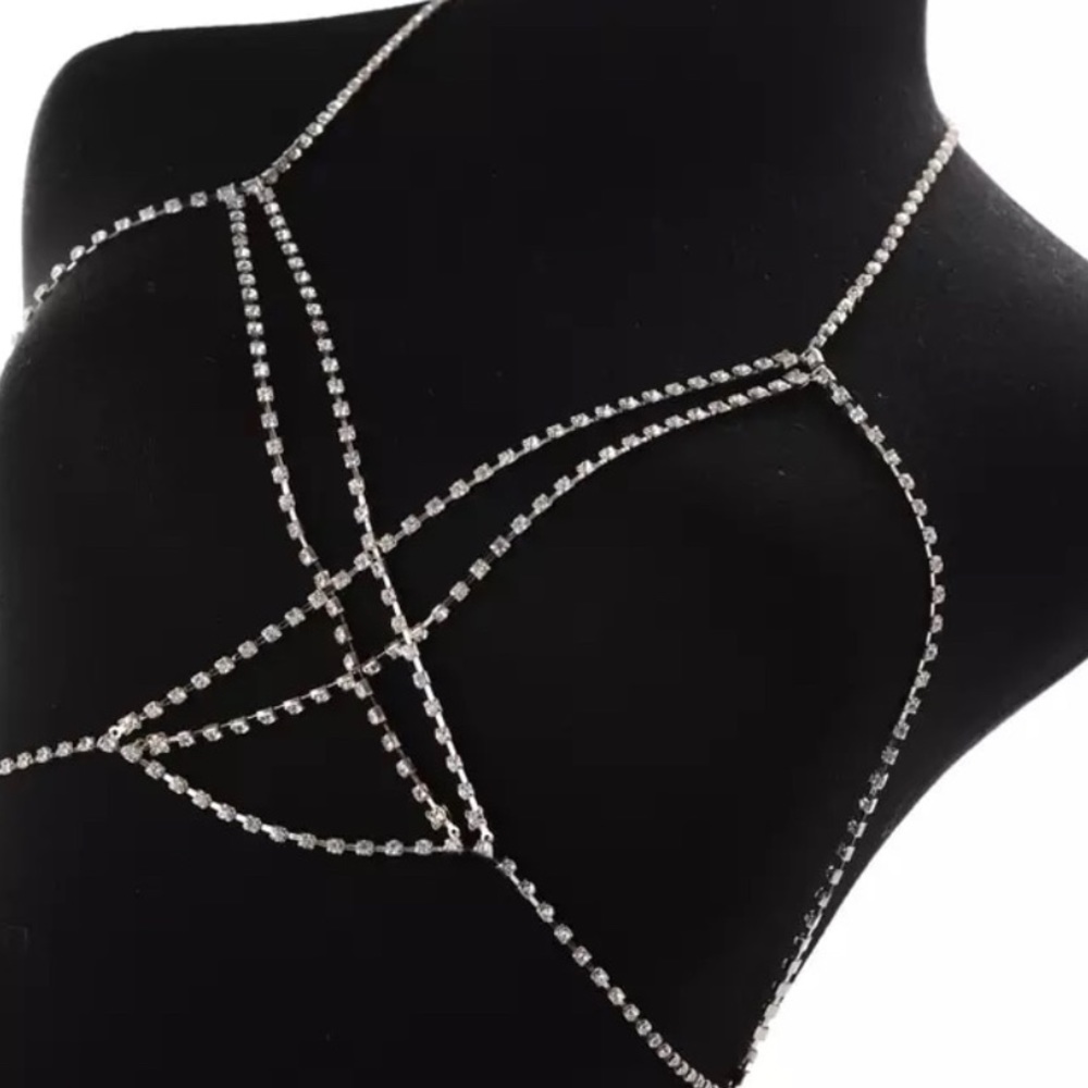 Rhinestone Bralette - Picture 4 of 5